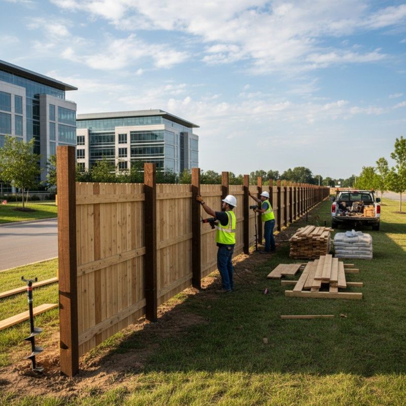Business Fence Installation