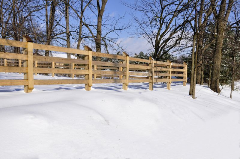 Winter Fence Inspection